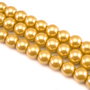 Perle de sticla, sfere 10 mm - 10 buc  (cod 2-106)