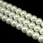 Perle de sticla, sfere 10 mm - 10 buc  (cod 2-107)