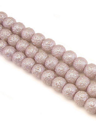 Perle de sticla, sfere 8 mm – 10 buc (cod 2-109)