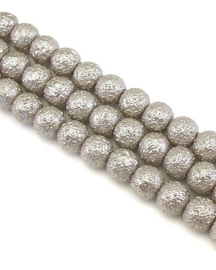 Perle de sticla, sfere 8 mm – 10 buc (cod 2-110)