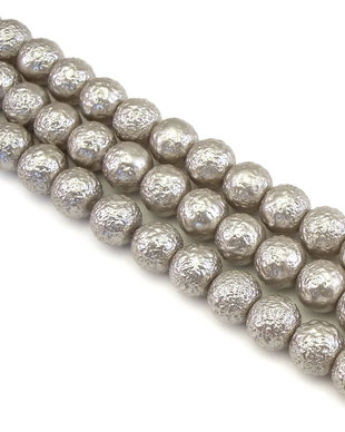 Perle de sticla, sfere 8 mm – 10 buc (cod 2-111)