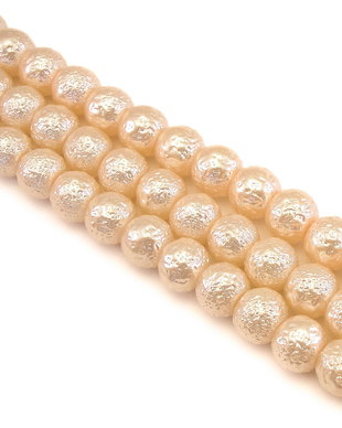 Perle de sticla, sfere 8 mm – 10 buc (cod 2-112)