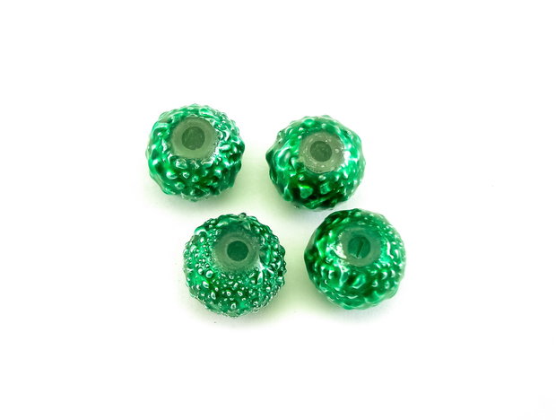 Perle de sticla, sfere 8 mm – 10 buc (cod 2-115)