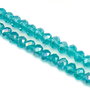 Cristale de sticla, rondele fatetate, 8x6 mm (cod 19-12)