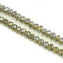 Cristale de sticla, rondele fatetate, 6x4 mm (cod 19-25)