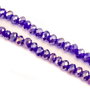 Cristale de sticla, rondele fatetate, 6x4 mm (cod 19-28)
