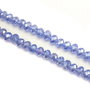 Cristale de sticla, rondele fatetate, 6x4 mm (cod 19-29)