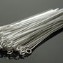 10b Ace cu bucla placate argint 24mm x 0,7mm