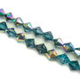 Margele de sticla biconice, 10 mm (cod 19-47)