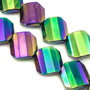 Margele de sticla, fatetate, 19x10 mm (cod 19-51)