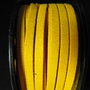 SNUR GALBEN IMITATIE PIELE INTOARSA - 5 X 1 MM - 1ML