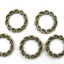 1b Conector metalic finisaj bronz 20mm