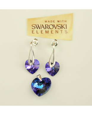 Set Swarovski Inimioare