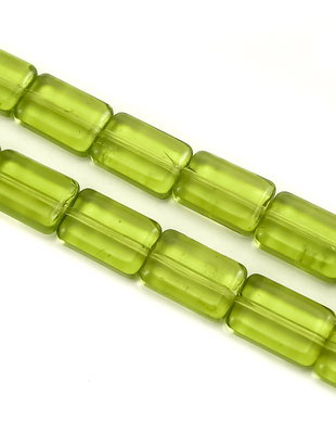 Margele de sticla, dreptunghi 12x8 mm (cod 19-76)