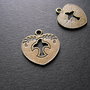 PANDANTIV  BRONZ - 25 X 24 MM
