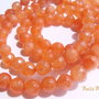Jad orange fatetat aprox 6.5 mm