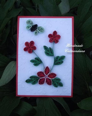 Felicitare quilling
