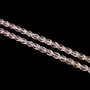 Margele de sticla, bob de orez, 6x4 mm (cod 19-137)