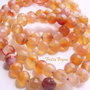 Agate fatetate aprox 8 mm degrade nude-portocaliu-corai