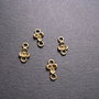 LINK BRONZ FLOARE - 12 X 6 MM
