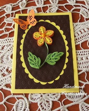Felicitare quilling