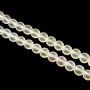 Margele de sticla frosted, sfere 8 mm – 10 buc (cod 19-96)