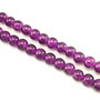 Margele de sticla crackle, sfere 8 mm – 10 buc (cod 19-101)