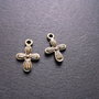 PANDANTIV  BRONZ CRUCE - 17 X 12 MM