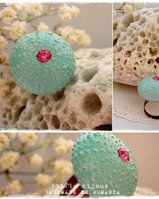 Inel Mint Green