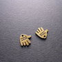 PANDANTIV  BRONZ - 12,5 X 12,5 MM