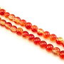 Margele de sticla crackle, sfere 8 mm – 10 buc (cod 19-106)