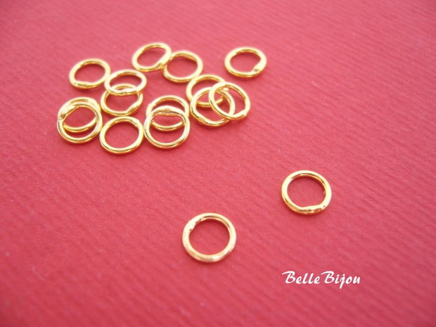 (2b) Zale sudate din argint 925 aurit 0.6 mm x 5.5 mm