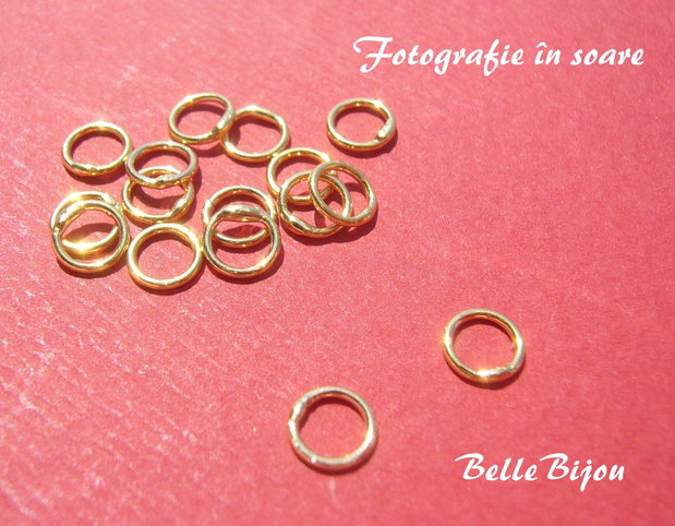 (2b) Zale sudate din argint 925 aurit 0.6 mm x 5.5 mm
