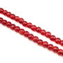 Margele de sticla crackle, sfere 6 mm – 10 buc (cod 19-115)