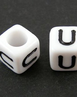 Litera U, acril, 6mm