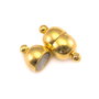 Inchizatoare magnetica, finisaj auriu, 16x8 mm (cod 13-95)