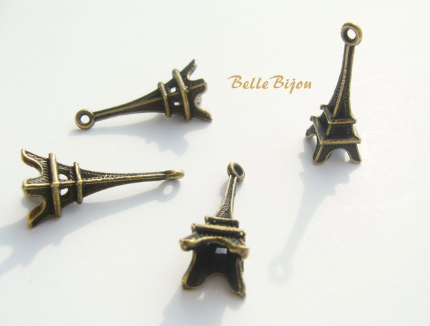 Turnul Eiffel finisaj bronz 8x23 mm