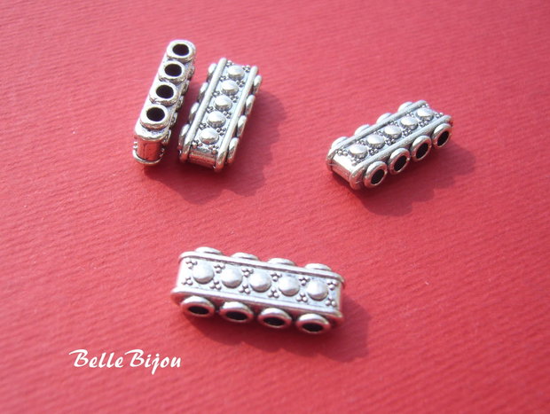 Distantier multisir cu 4 gauri 5x8x19 mm