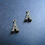 PANDANTIV BRONZ TURN EIFFEL - 15 X 8 MM