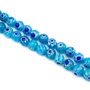 Margele de sticla millefiori, sfere 8 mm (cod 19-123)