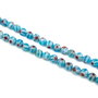 Margele de sticla millefiori, sfere 6 mm (cod 19-133)