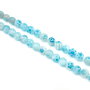 Margele de sticla millefiori, sfere 6 mm (cod 19-135)