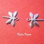 Libelula din argint 925 rodiat 1x14x14 mm