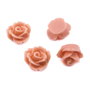 Cabochon rasina, trandafir, 10 mm (cod 21-22)