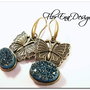 Druzy butterfly # F0828