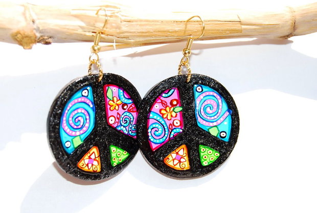 Cercei " PEACE " from Goa Collection