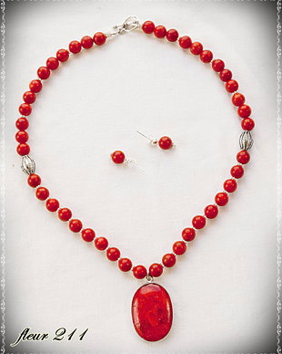 SET CORAL ROSU-CARAMIZIU- VANDUT