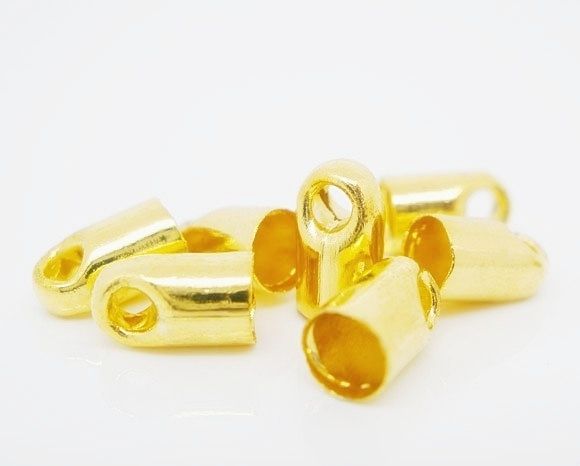 2b Capat snur aurit 7x4mm (GPLAK 114)