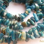 20 cm Chips-uri mari din apatite blue