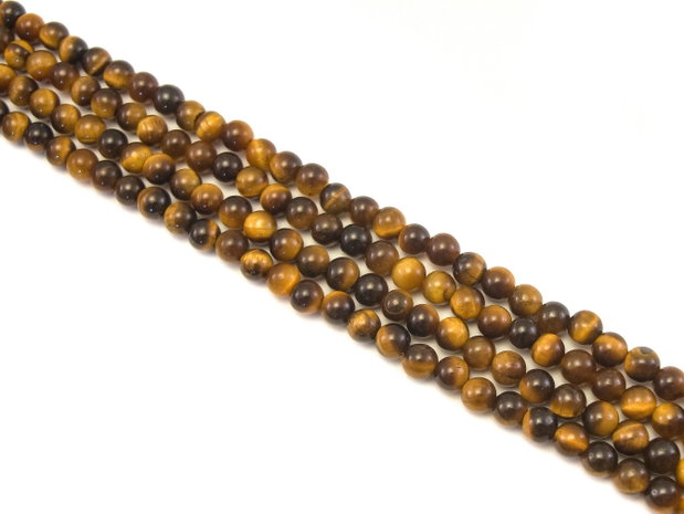 Tiger eye, sfere 4 mm (cod 1-326)